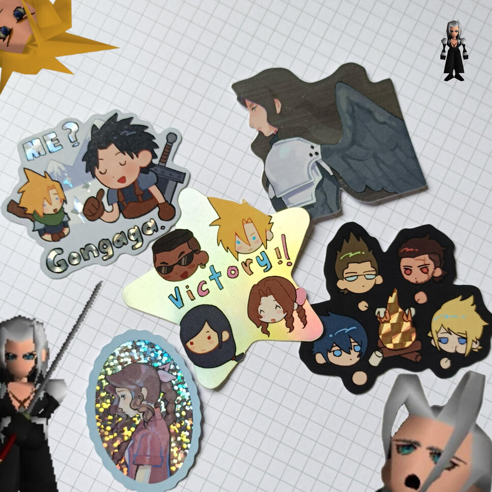 Final Fantasy stickers